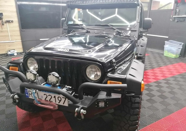 Jeep Wrangler cena 75999 przebieg: 73951, rok produkcji 2006 z Kolbuszowa małe 631